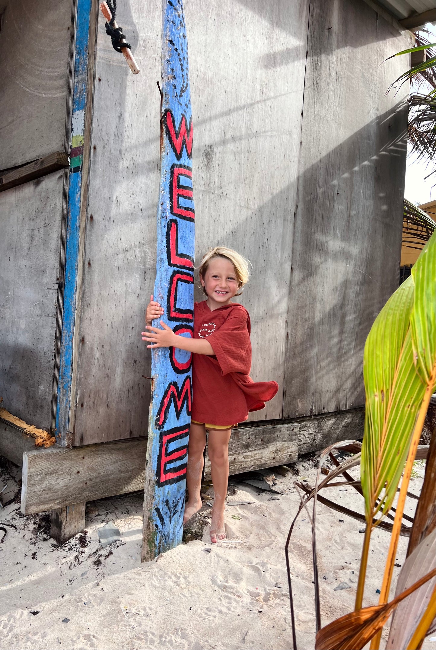 Poncho Algodón Kidz - Desert Bloom