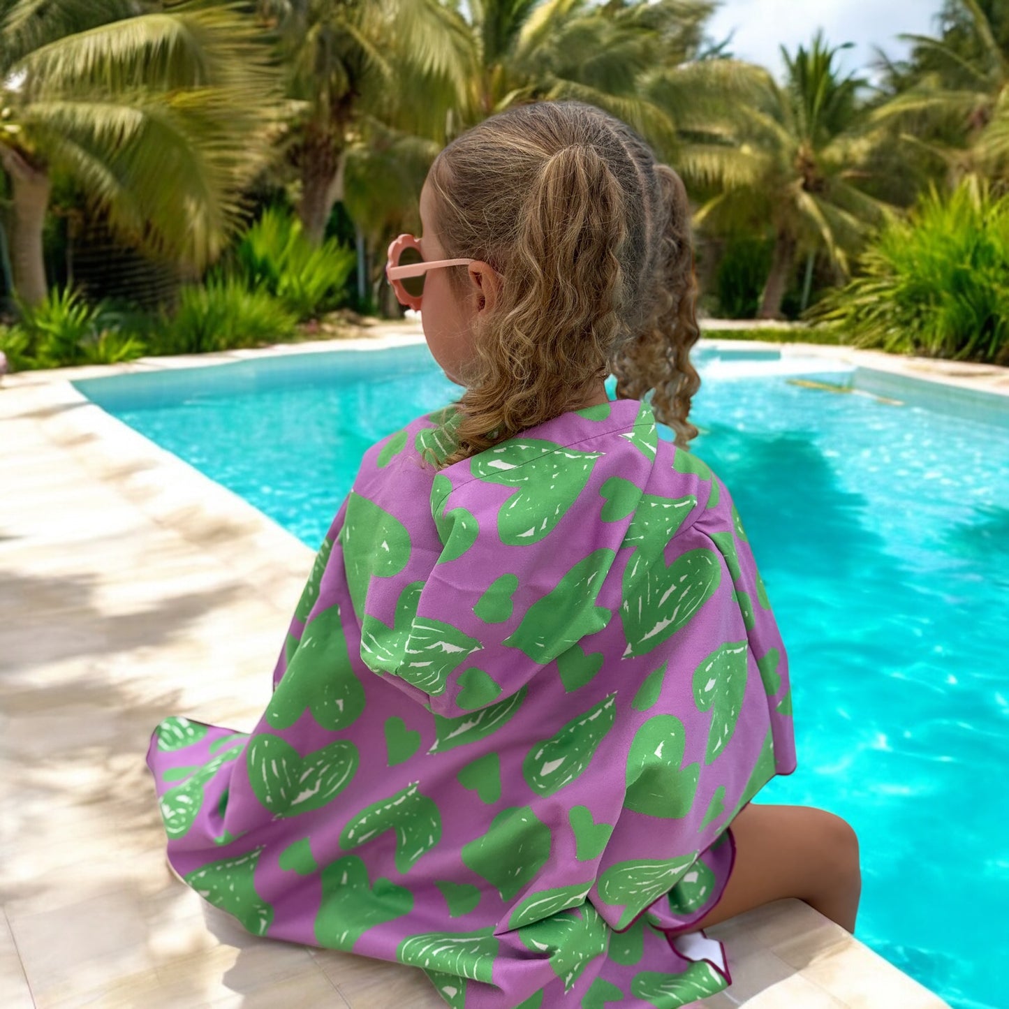 Poncho Microfibra - Green Love