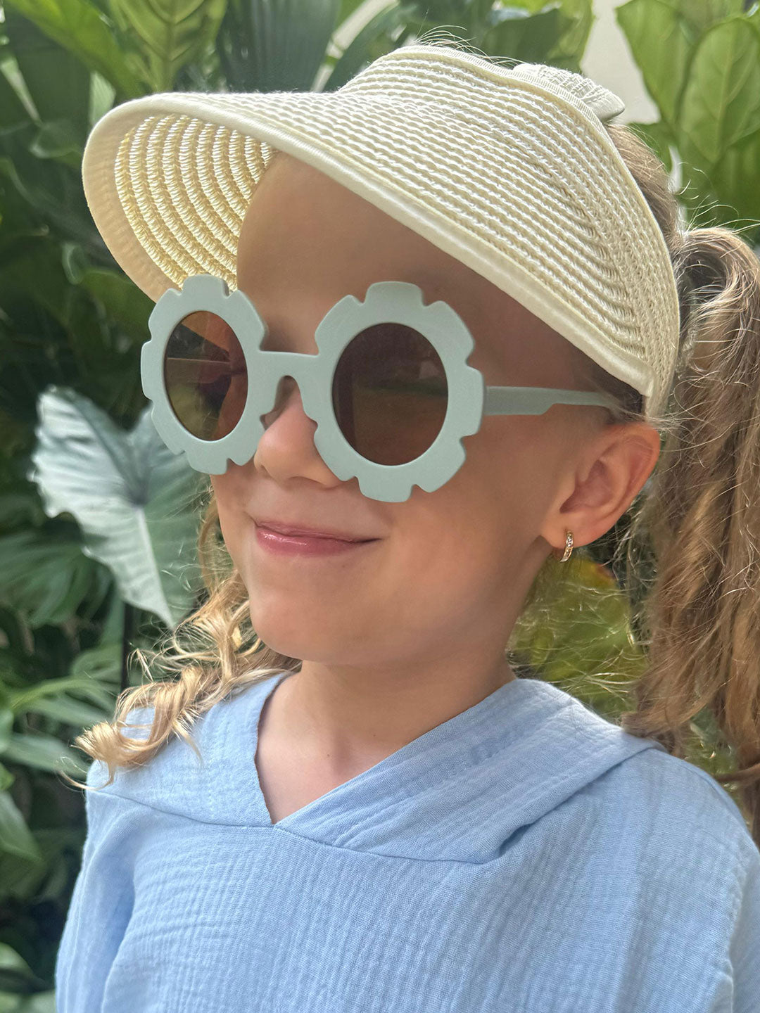 Gafas Flor - Azul