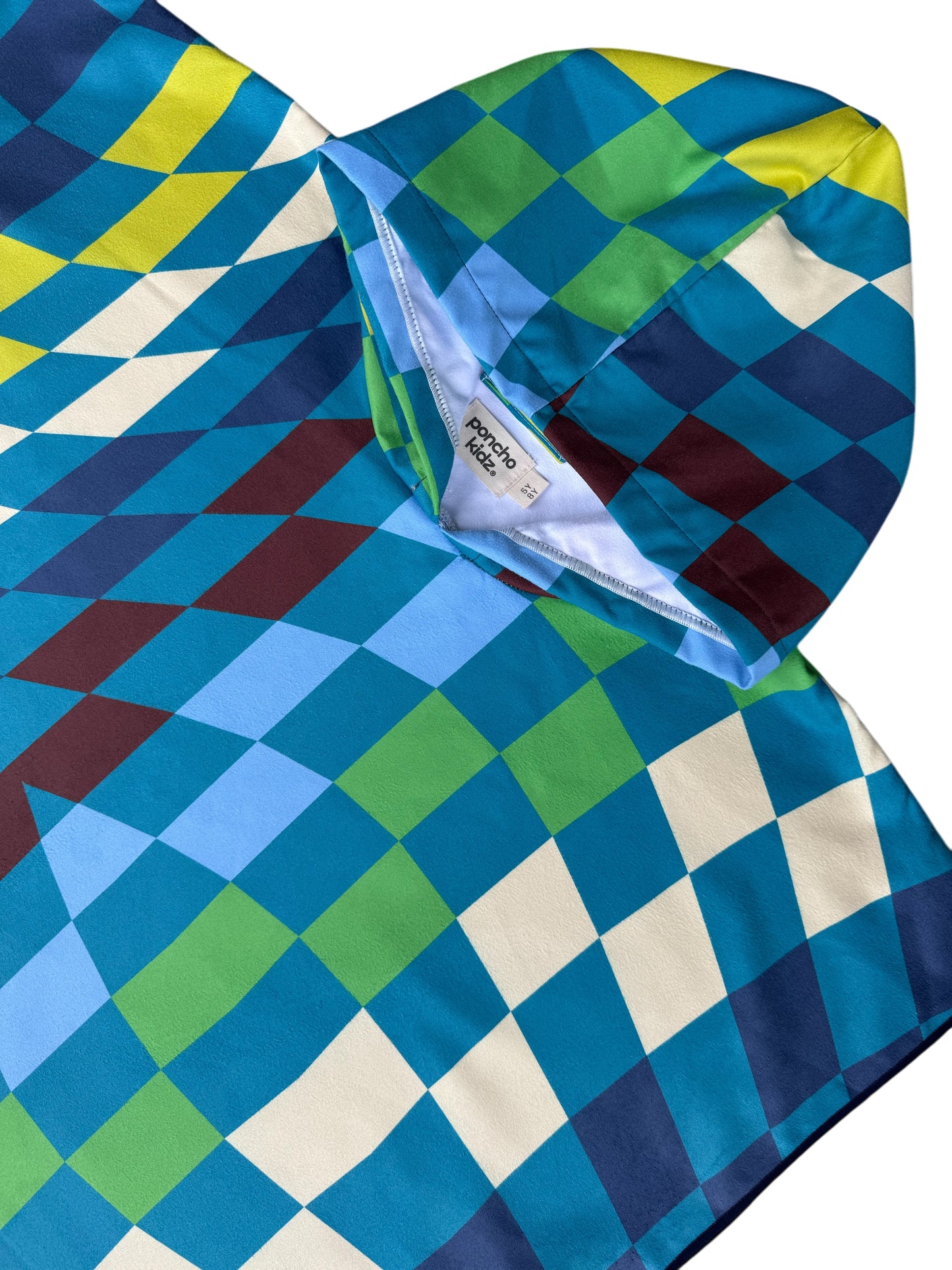 Poncho Microfibra - Hypnotic Blue