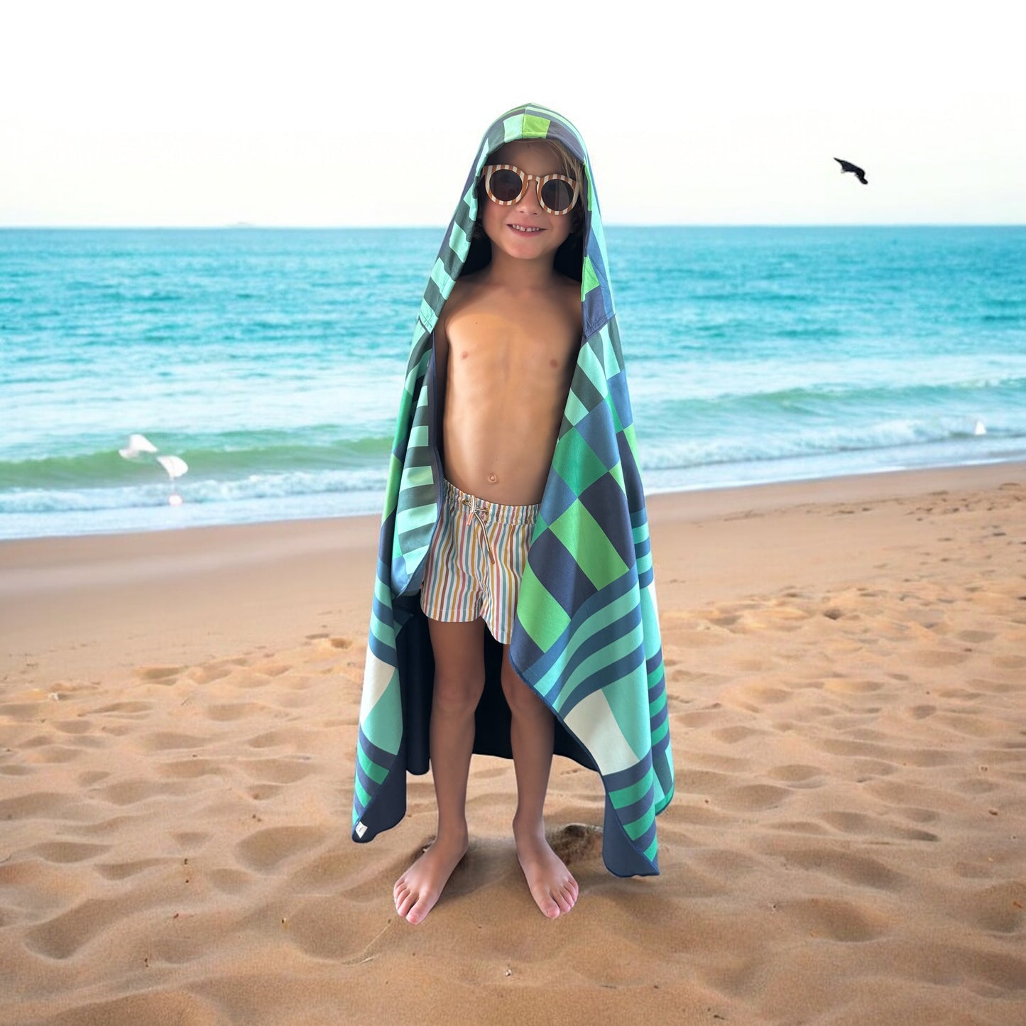 Kidz Microfiber Towel - Crystal Bay