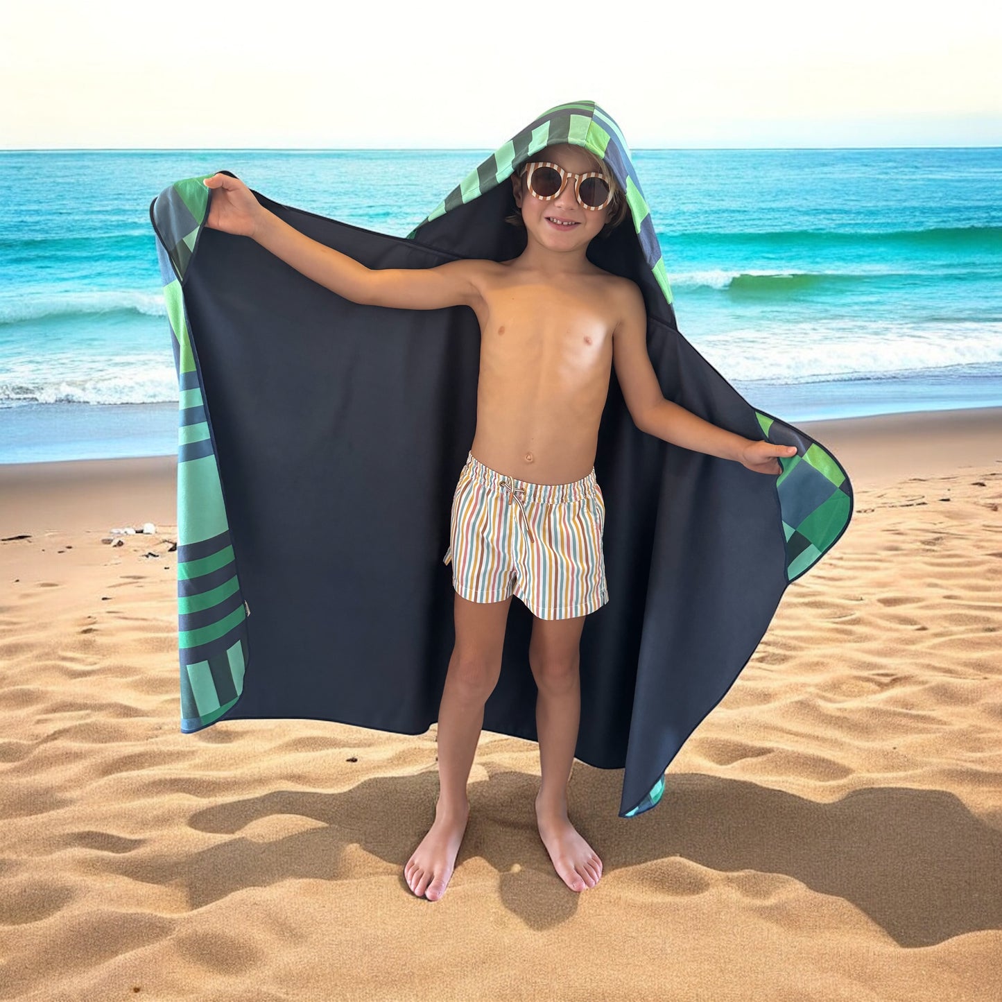 Kidz Microfiber Towel - Crystal Bay