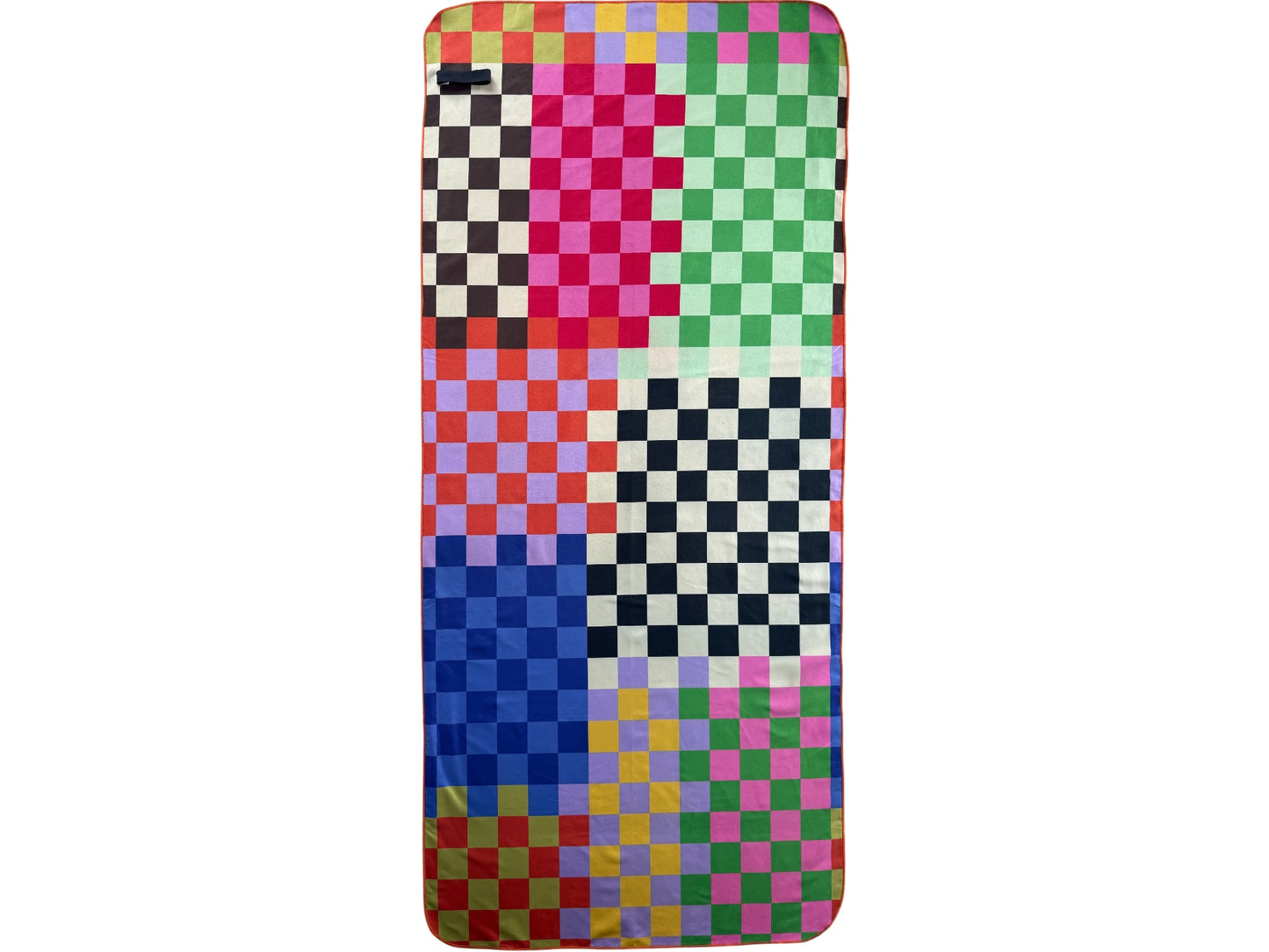 Microfiber Towel for Adults - Checkered Chaos