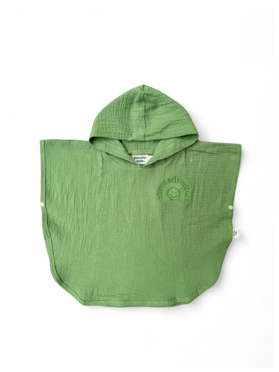 Poncho Algodón Bebé - Fresh Leaf