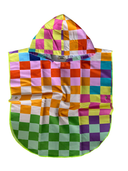 Microfiber Poncho - Pixel Party