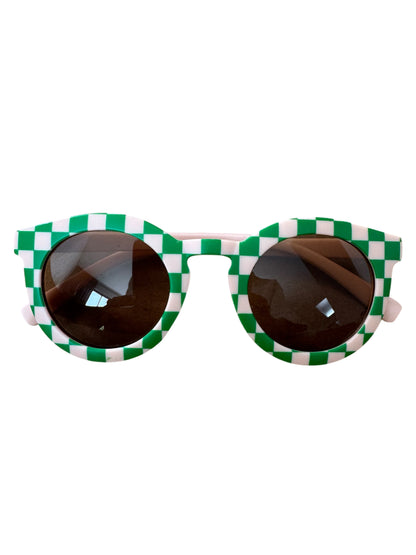 Gafas: Verdes + Rosado