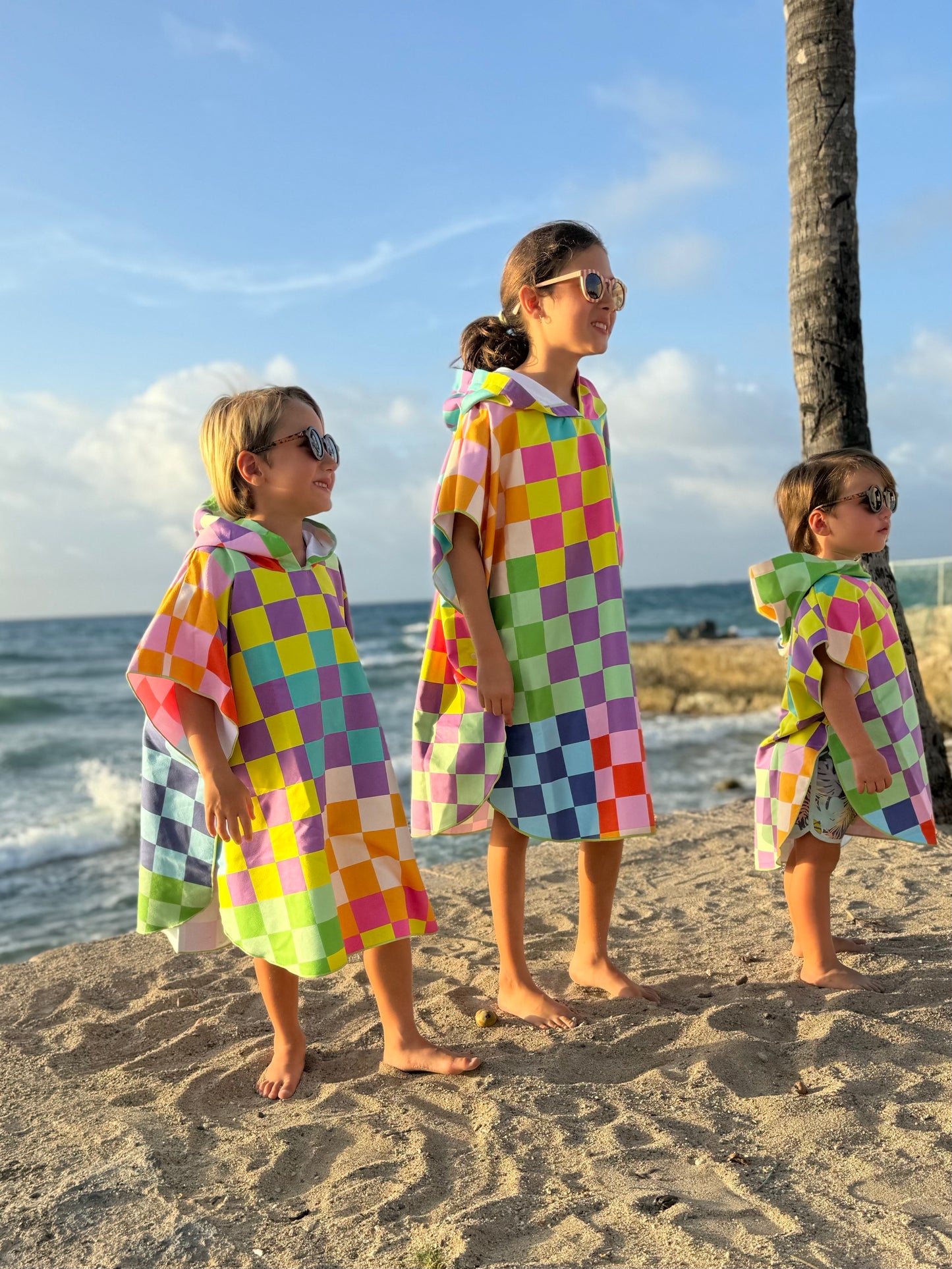 Poncho Microfibra - Pixel Party