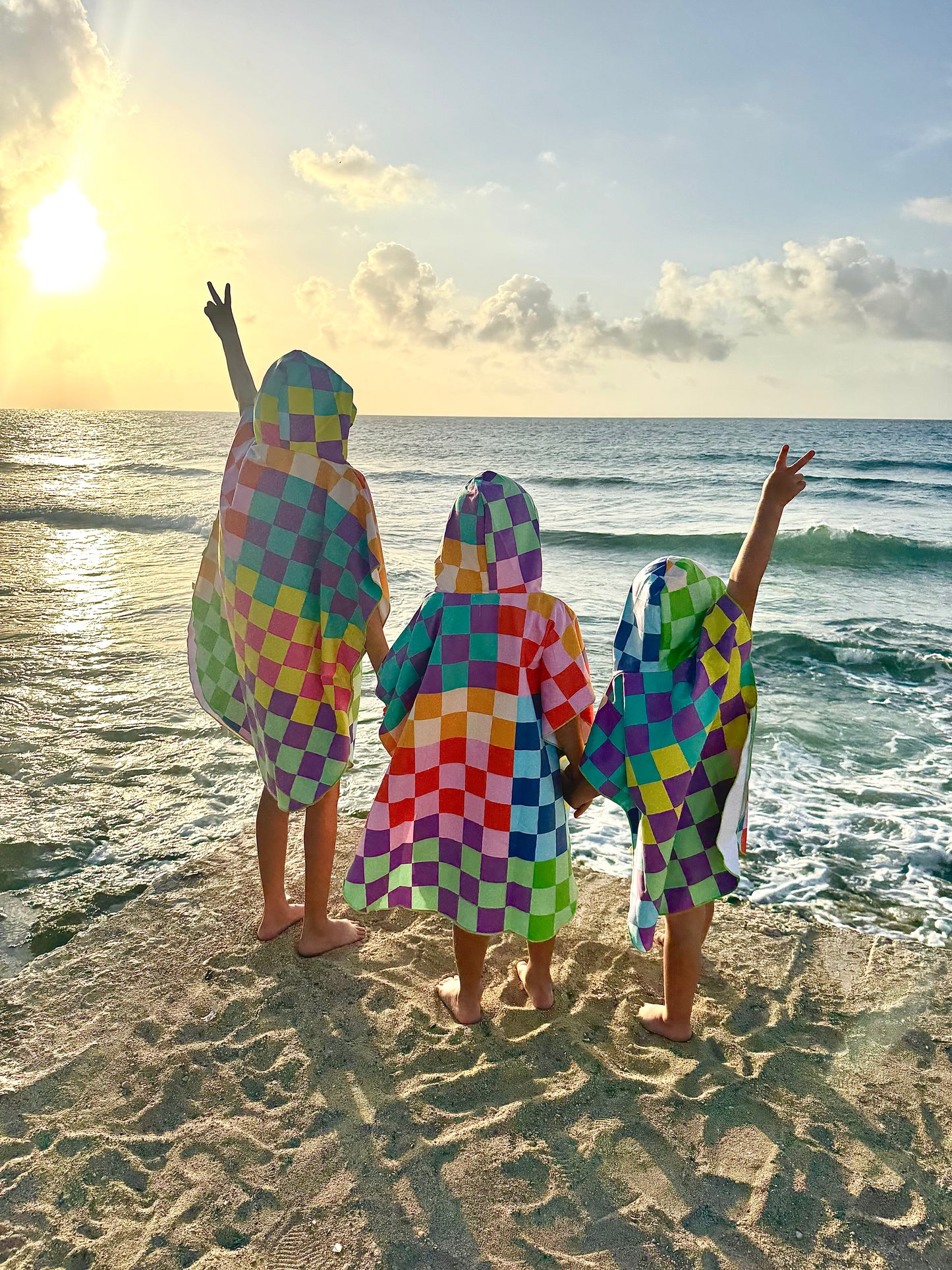 Poncho Microfibra - Pixel Party