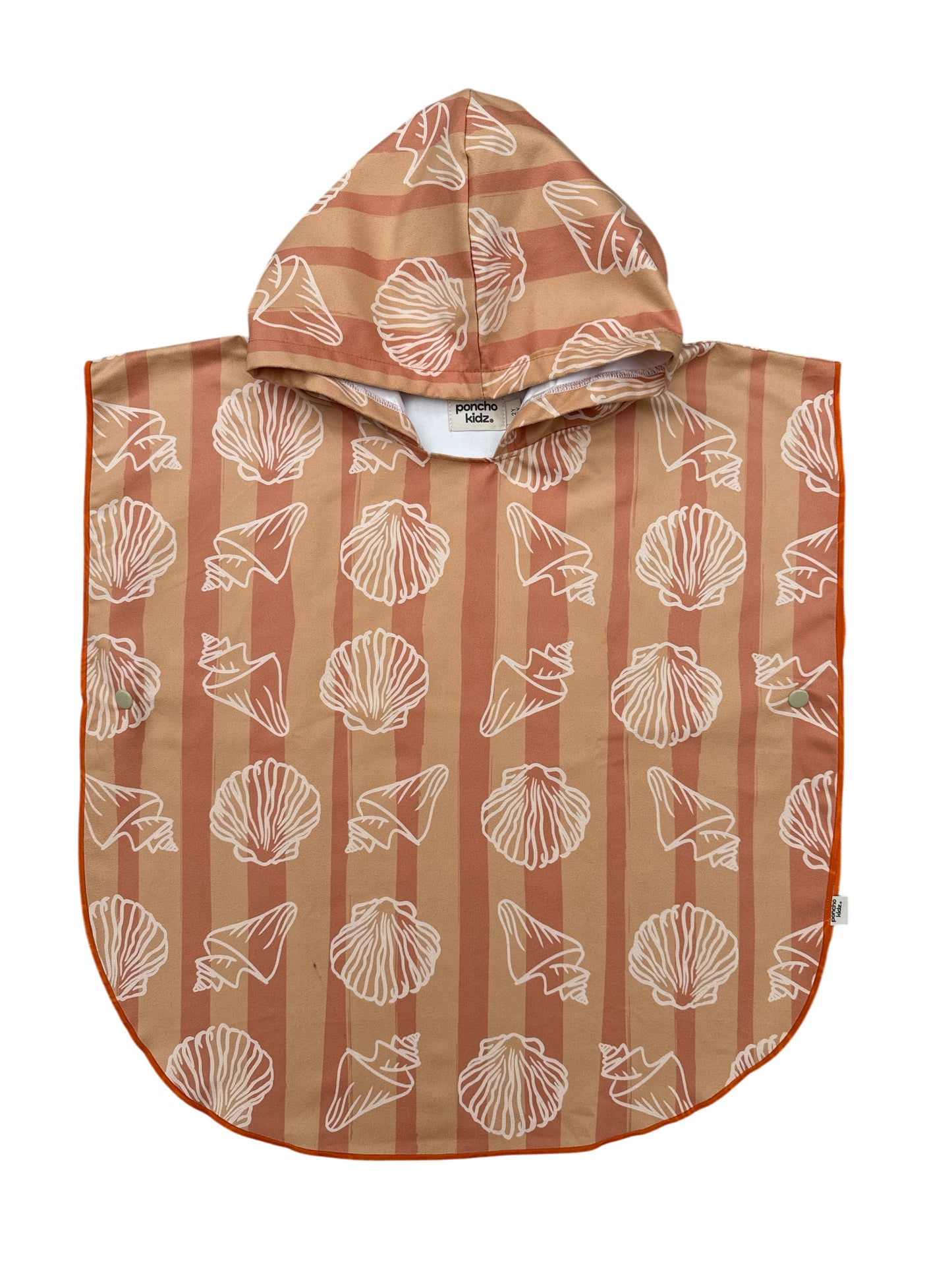 Microfiber Poncho - Aqua Bubbles