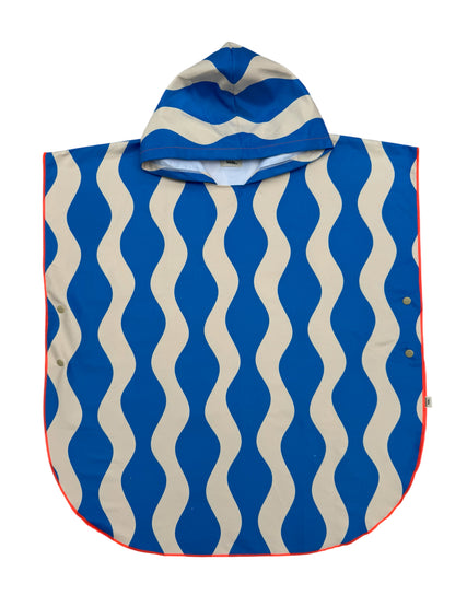 Microfiber Poncho - Emerald Surf